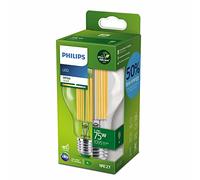 Philips LED bulb E27 A70 5.2W 1,095lm clear 3,000K