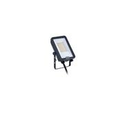 Philips Ledinaire All-in LED Floodlight 20W 2200-2400lm - 3000K/4000K/6500K Selectable CCT, IP65 Outdoor Security Light, 110° Beam, IK07, Adjustable Bracket, Grey