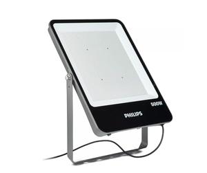 Philips Ledinaire High Wattage LED Floodlight 500W 60000lm 4000K Cool White, IP65 Outdoor Industrial Flood Light for Warehouses, Yards & Area Lighting