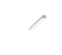 Philips Ledinaire Waterproof WT060C LED18S/840 PSU L600 BN - 15W 1800lm 4000K LED Batten Light, IP66 IK08, 120° Beam, Opal, 600mm Grey, Weatherproof Fixture