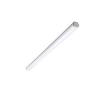 Philips Ledinaire WT060C LED56S/840 46W Waterproof LED Batten Light 1500mm 5600lm 4000K IP66 IK08 - Neutral White Industrial Ceiling Light, Non-Dimmable, Grey, Polycarbonate, Weatherproof Fitting