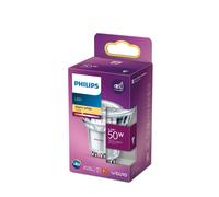 Philips Light Bulb LED Spotlight Pin Base GU10 Warm White 50W Non-Dimmable
