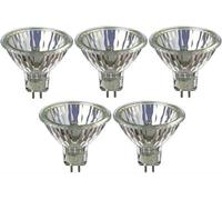 Philips Lighting 5 Pack Philips Halogen 12V Mr16 20W Gu5.3 36D 4000Hrs Dimmable Halogen Dichroic 20 Watt