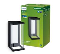 Philips Lighting Fresco Outdoor recessed Spotlight 4.6W, 2700K Warm White Light, Black, IP44 Weatherproof