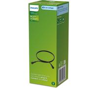 PHILIPS Lighting GardenLink Low-Voltage Outdoor 2m Cable, 24V, Black, IP67 Wate