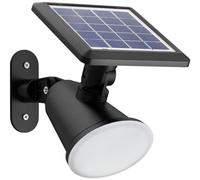 Philips Lighting Jivix Outdoor Solar spot Light, 1.4W, 2700K, Black, IP44 Weatherproof