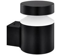 Philips Lighting Laven Outdoor wall Light up, 6W, 4000K Cool White Light, Black, IP44 Weatherproof