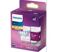 Philips Lighting Philips 7W Equivalent To 50W 2Pin Gu5.3 Led Mr16 Not Dimmable 2 Pack