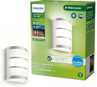 Philips LED outdoor wall light Python UE, grey