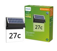Philips LED solar house number wall light Enkara