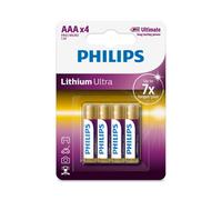 Philips Lithium Ultra Battery Aaa ( 4 In A Pack)