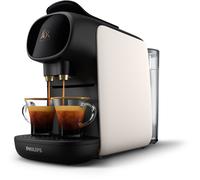 Philips LM9012/00 L'Or Barista Pod Coffee Machine, Double Shot XXL Capsules, Nespresso Original Compatible, 1L Tank - Satin Blank (White)