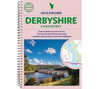 Philip's Local Explorer Street Atlas Derbyshire and the Peak District: Spiral Edition (Philip's Street Atlas)