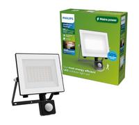 PHILIPS Lois UltraEfficient Outdoor Floodlight, with Motion Sensor, 24 W, 3000 K White Light, Anthracite