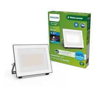 PHILIPS Lois UltraEfficient Outdoor Floodlight, Without Motion Sensor, 24 W, 5000 K Daylight, Anthracite