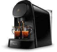 Philips L'OR Barista Coffee Capsule Maker, Double Dose, Double Pleasure, 1 or 2 Cups, Ristretto, Espresso, Double Capsule, Real Espresso Quality, Piano Black (LM8012/60)
