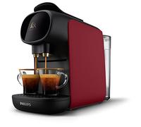 PHILIPS L'OR Barista Sublime, Pod Coffee Machine, Dual Spout, 19 bars, Red