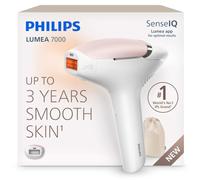 Philips Lumea 7000 IPL Hair Removal Device - Long-Lasting Salon-Like Laser Hair Removal Alternative, Easy Home Use, Medical Grade Safety, Attachment for Body & Legs, BRI870/02