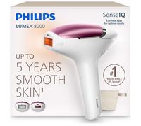 PHILIPS Lumea 8000 Series BRI874/02 IPL Hair Removal Device - White, White,Pink