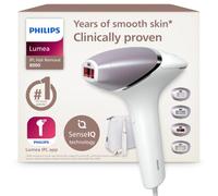 Philips Lumea 8000 Series IPL Hair Removal Device - Laser Hair Removal Alternative, SenseIQ Technology, 4 Attachments for Body, Face, Bikini and Underarms, Satin Compact Pen Trimmer, Model BRI949/00