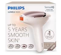 Philips Lumea 9000 IPL Hair Removal Device - Long-Lasting Salon-Like Laser Hair Removal Alternative, Easy Home Use, Medical Grade Safety, 4 Attachments for Body, Face, Bikini & Armpits, BRI901/02