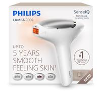 Philips Lumea 9000 IPL Hair Removal Device - Long-Lasting Salon-Like Laser Hair Removal Alternative, Easy Home Use, Medical Grade Safety, 4 Attachments for Body, Face, Bikini & Armpits, BRI903/02