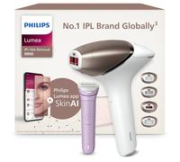Philips Lumea 9900 Series, IPL Hair Removal Device BRI951/01 Including Lady Shaver BRL149/00 - Laser Hair Removal Alternative, SenseIQ and SkinAI Technology, Corded & Cordless Use