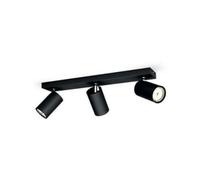 Philips myLiving Kosipo 3-Light Dimmable LED Spotlight GU10 Black 10W NEW