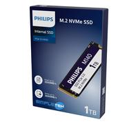 Philips Internal Solid State Drive M.2 M140 - NVMe PCIe Gen3 1TB (2280) for Desktop PCs and Notebooks, for Graphics and Video Editing, Gaming, Reading 3500MB/s, Write 3000MB/s