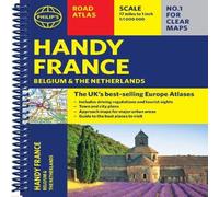 Philip's Maps Philip's Handy Road Atlas France, Belgium & The Netherlands : Philip's Maps Multicolor