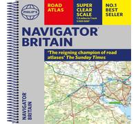 Philip's Maps Philip's Navigator Britain: Spiral Spiral bound Book Philip's Maps Multicolor