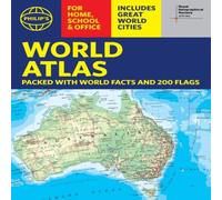 Philip's Maps Philip's RGS World Atlas (A4) Paperback Book Philip's Maps Multicolor