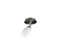 Philips Massive Wall Lamp Minimal 54210/17/10 Steel White Glass