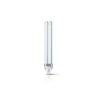 Philips 11w 2 pin G23 Colour 840 Cool White 4000K PLS Single Turn Compact Fluorescent Lamp