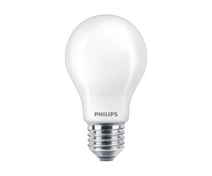 Philips Master LED E27 Pear Frosted GLS/A60 Filament Light Bulb 10.5W 100W Equivalent 1521lm Dim to Warm 2200K-2700K CRI 92-97 Dimmable High Colour Rendering