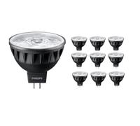 PHILIPS Master LED Expert Color 7.5W MR16 Warm White 2700K 36 Degree Beam Angle Dimmable - 10 Pack