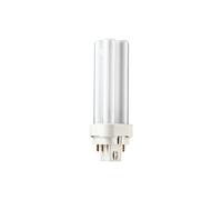 4 x Philips 10W 4Pin PLC Double Turn Compact Florescent Lamp 840 Cool White [EEK: A]