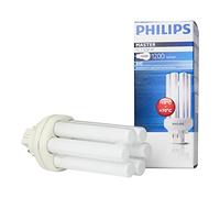 Philips Master PL-L 4P 18 W GX24Q A T Top Cool White Fluorescent Bulb - Fluorescent Bulbs (18 Replacement Tube, 4-Pin GX24Q 1200 lm, Cool White)