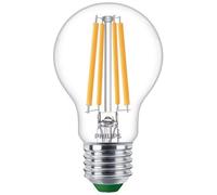 Philips Master Ultra Efficient LED 4W E27 Clear GLS Bulb White [EEK: A]