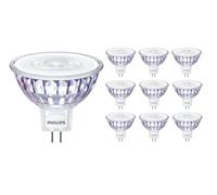 Philips Master Value LED MR16 GU5.3 5.8W 2700K Dimmable Spotlight 450 Lumens 36 Degree - 10 Pack