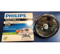 Philips MASTERLine Halogen Reflector Bulb 12V 45W G53 24° Warm White