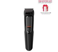 Philips MG3720/15 Series 3000 7-in-1, Face and Hair Multigroom Beard Trimmer- Free Gift RRP 10!
