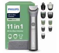 Philips Multigroom 5000 Series All-in-One Trimmer - 11-Piece Grooming Kit, DualCut Technology - MG5941/15