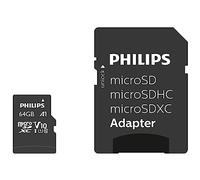 New Philips 64GB Micro SD Memory Card Ultra Speed Class 10 Sdhc SD Adapter SDXC