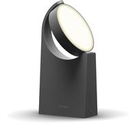 Philips Mimosa Outdoor Path Light (7 W), Weatherproof Base Light with Moving Panel and Warm White LED Lighting, Anthracite
