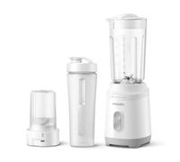 Philips Mini Blender 3000 Series - Compact Smoothie Maker with ProBlend Technology, Long-Lasting Motor, Dishwasher-Safe, Easy Storage - (HR2512/00)