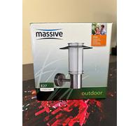 Philips Monaco Outdoor Wall Up Lantern Stainless Steel
