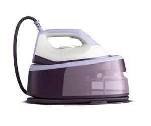 PHILIPS Multi-coloured steam iron, unique
