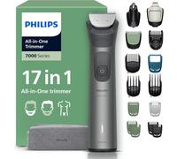Philips Multigroom 7000 Series All-in-One 17-Piece Trimmer - Shaver and Clipper for Face, Head & Body, Self-Sharpening Full Metal Blades, 26 Length Settings (0.5-20 mm), Model MG7961/15