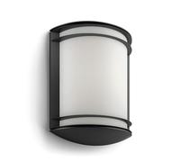 Philips myGarden Antelope Outdoor 6W Black - wall lighting (Outdoor, AC, LED, Rectangle, Black, Synthetic)